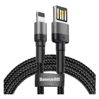 Baseus Cafule Lightning Double Sided USB kabel (1.5A) šedý/černý