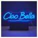 NEON VIBES LED Neonové světlo s USB "Ciao Bella"