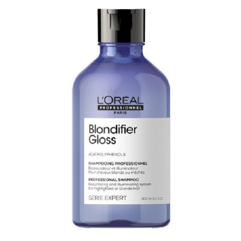 L&#039;Oréal Professionnel Blondifier Gloss Shampoo - rozjasňující šampon pro blond vlasy, 300 m