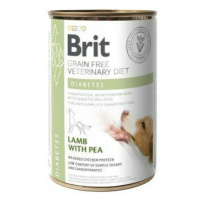 Brit VD Dog GF konz. Diabetes 400g