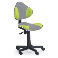 HALMAR Kancelářská židle Light šedo-zelená