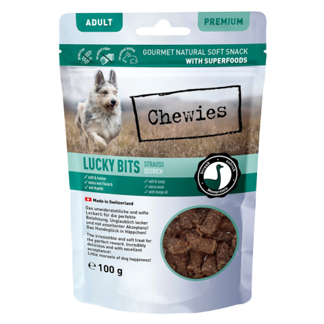 Chewies Lucky Bits Adult - Pštrosí 100 g
