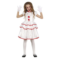 Guirca Dívčí kostým - Klaun bílý Velikost - děti: L
