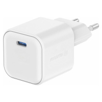 Swissten síťový adaptér GaN 1x USB-C 20W PD bílý