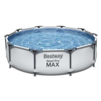 Nadzemní bazén kulatý Bestway Steel Pro MAX, kartušová filtrace 3,05x0,76 m