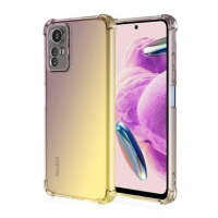 TopQ Kryt Xiaomi Redmi Note 12S Shock duhový purpurovo-žlutý 99835