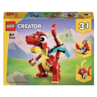 Červený drak - Lego Creator (31145)