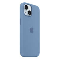 Apple silikonový kryt MT0Y3ZM/A vč. magsafe pro Apple iPhone 15, winter blue
