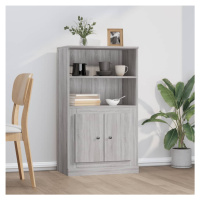 vidaXL Skříň highboard šedá sonoma 60 x 35,5 x 103,5 kompozitní dřevo