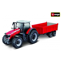 Bburago 1:50 Farm Traktor Massey FERGUSSON 8740S