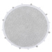 Lorena Canals koberce Pro zvířata: Pratelný koberec Bubbly Light Grey kruh - 120x120 (průměr) kr