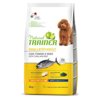 Natural Trainer Small/toy ryba a rýže granule 2 kg