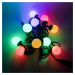 DecoLED Party osvětlení 5 m, 10 barevných LED, IP67 PGX510M