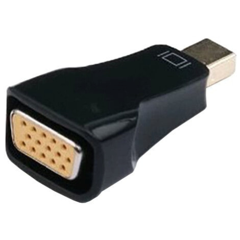Gembird CABLEXPERT kabel miniDisplayport na VGA, M/F, černá - A-mDPM-VGAF-01