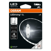 OSRAM LED C5W 41 mm LEDriving SL White 6000K 12V blistr 1ks 6413DWP-1BL