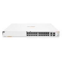 Výprodej Aruba Instant On 1960 24G PoE (20pClass4 + 4pClass6) 2XGT 2SFP+ 370W Switch