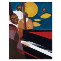 Mucherera, Kaaria - Obrazová reprodukce Cobalt Jazz, 2007, (30 x 40 cm)