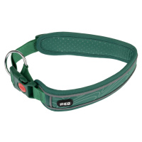TIAKI Soft & Safe obojek, zelený - velikost XS: obvod krku 25 - 35 cm, Š 40 mm