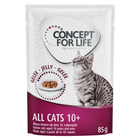 Concept for Life kapsičky, 48 x 85 g za skvělou cenu! - All Cats 10+ v želé