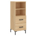 vidaXL Skříň highboard dub sonoma 34,5 x 34 x 180 cm kompozitní dřevo