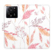 iSaprio flip pouzdro Ornamental Flowers pro Xiaomi 13T / 13T Pro