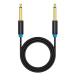 Kabel Vention 6.35mm TS Male to Male Audio Cable 1m BAABF (black)