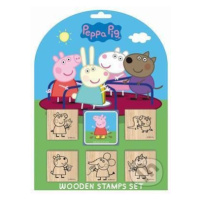 Peppa - Razítka 5+1 - kniha z kategorie Omalovánky, vystřihovánky, papír