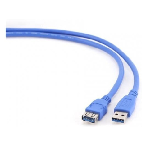 Gembird CABLEXPERT kabel USB A-A 3m 3.0 prodlužovací, modrá - CCP-USB3-AMAF-10