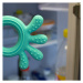 BABYONO Kousátko silikonový Octopus mint