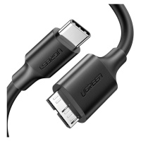 Kabel USB 3.0 Micro-B - USB-C UGREEN 1m (černý)