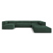 Tmavě zelená rohová pohovka (pravý roh) Madame – Windsor & Co Sofas