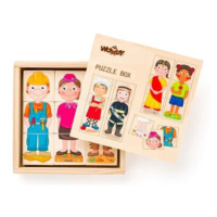 Woody puzzle skládačka Lidé a povolání