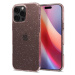 Spigen Liquid Crystal Glitter kryt iPhone 16 Pro Rose Quartz