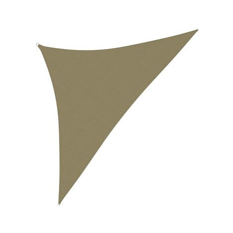 SHUMEE Plachta stínící, béžová 3,5 × 3,5 × 4,9 m 135175