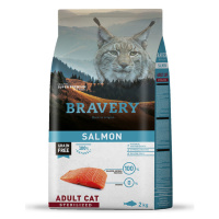 Bravery cat STERILIZED salmon - 2 x 7kg