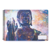Skicák A4 (50 listů, 190g) - Buddha