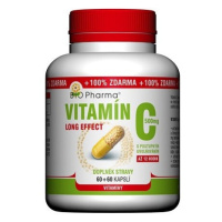 Vitamín C 500mg long effect cps.60+60 BIO-Pharma