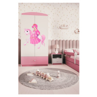 Kocot kids Dětská skříň Babydreams 90 cm princezna růžová
