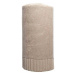 NEW BABY - Bambusová pletená deka 100x80 cm béžová