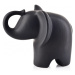 Mondex Keramický slon MIA BLACK IV matně černý
