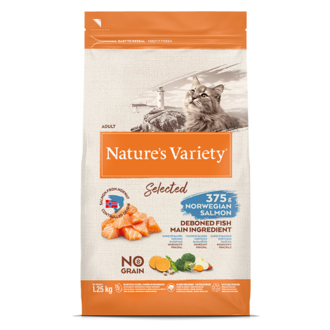 Nature's Variety Selected norský losos - Sparpaket: 2 x 1,25 kg Nature’s Variety