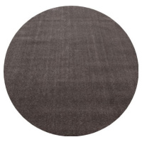 Ayyildiz koberce Kusový koberec Ata 7000 mocca kruh Rozměry koberců: 120x120 (průměr) kruh