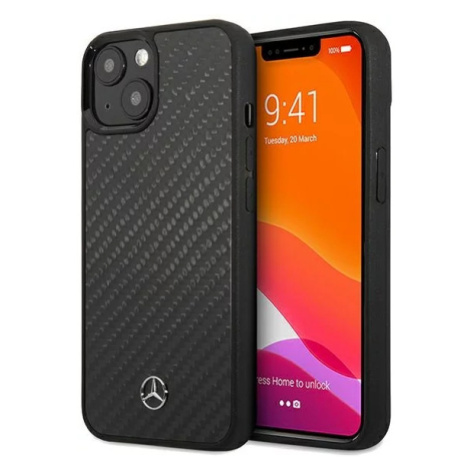 Kryt Mercedes MEHCP15SRCABK iPhone 15 6.1" black hardcase Carbon Fiber Dynamic (MEHCP15SRCABK)