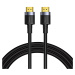 Kabel HDMI 2.0 Baseus Cafule, 4K, 3D, 3 m (černý/šedý)