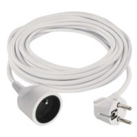EMOS Prodlužovací kabel s 1 zásuvkou 1,5 mm² MULO 10 m bílý