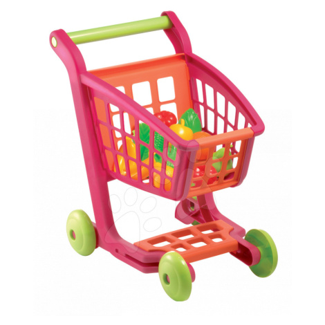 Écoiffier dětský nákupní vozík Bubble Cook 1225 růžovo-oranžový Ecoiffier
