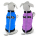 Vsepropejska Quilt prošitá bunda pro psa na zip Barva: Modrá, Délka zad (cm): 33, Obvod hrudníku