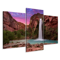 Vícedílné plátno Vodopády Havasupai I. Varianta: 40x60