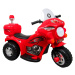 Dětská elektrická motorka M7 červená
