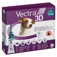 VECTRA 3D Spot-On S pro psy 4-10 kg 1,6 ml 3 pipety